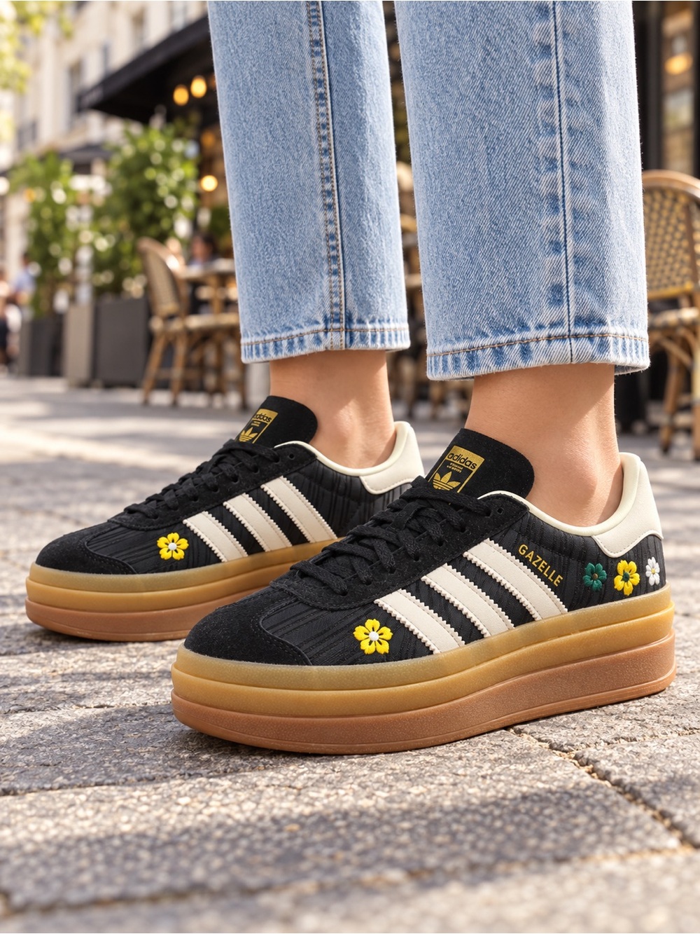 Adidas Gazelle Bold Floral Platform Sneakers – Women’s 9.5 NWT